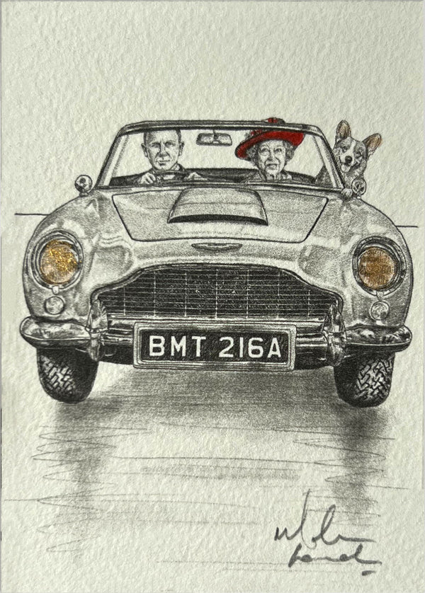 Queen & Bond In Aston Martin